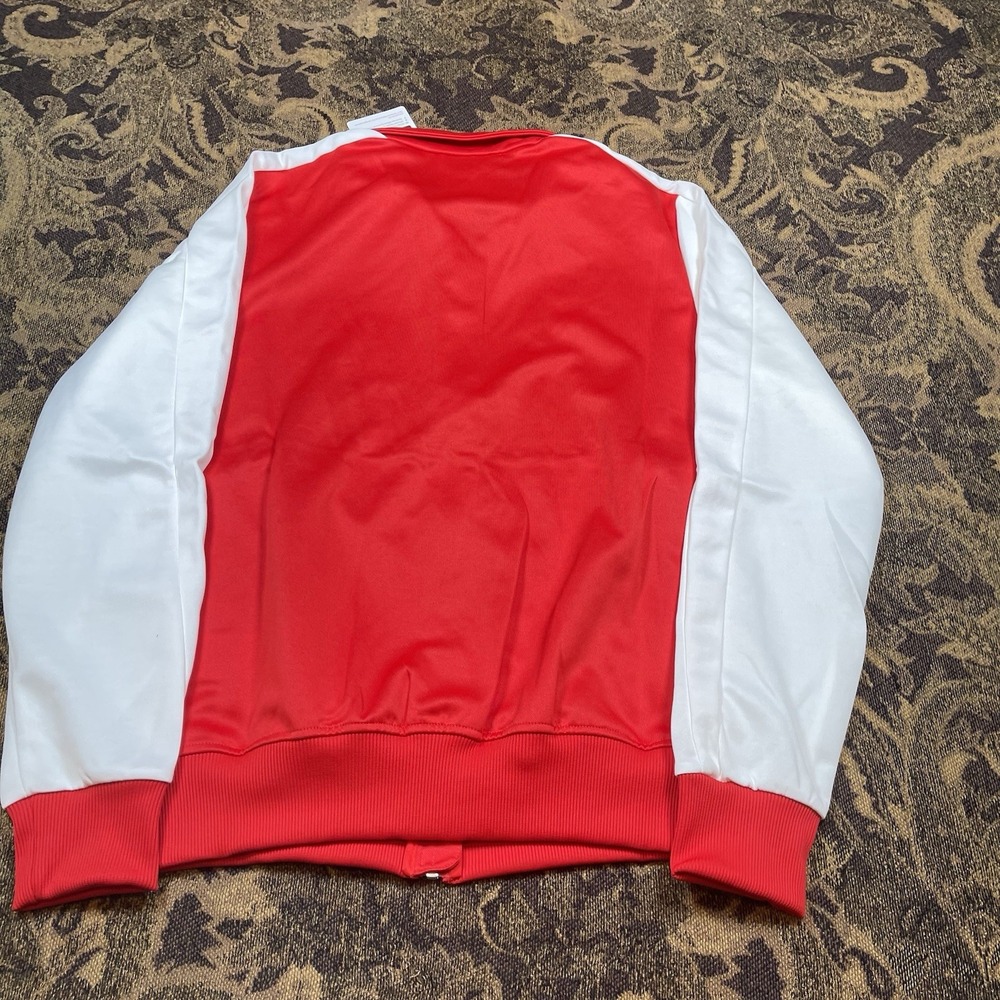 PUMA ARSENAL Soccer T7 ANTHEM JACKET 2017 RED/WHITE Mens Size Small New - Picture 8 of 8
